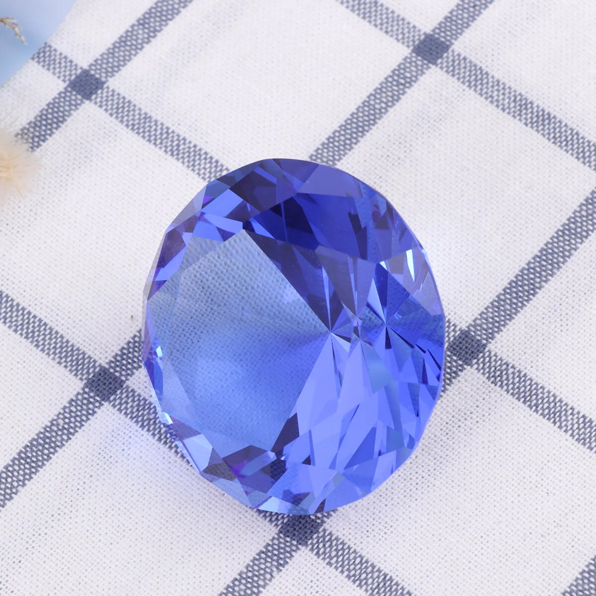 

Faceted Table Table Scatter Vase Fillers Wedding Party Bridal Shower Table Centerpiece ( Blue )