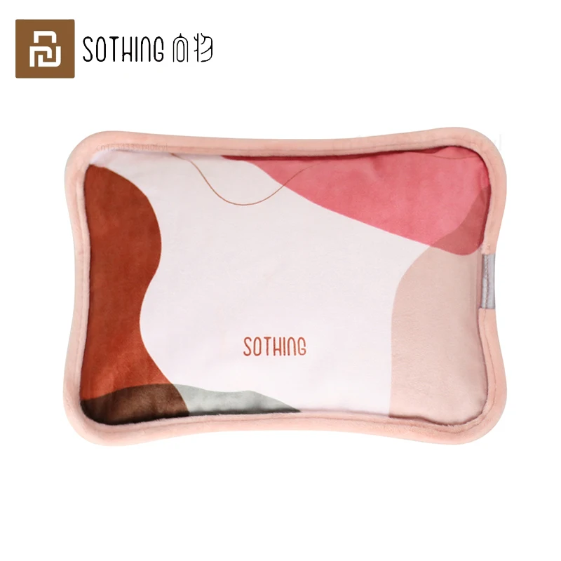 

Youpin Sothing Electric Heating Water Bag Rechargeable Electric Hot Water Bags Safety Reusable Water Bottle For Winter