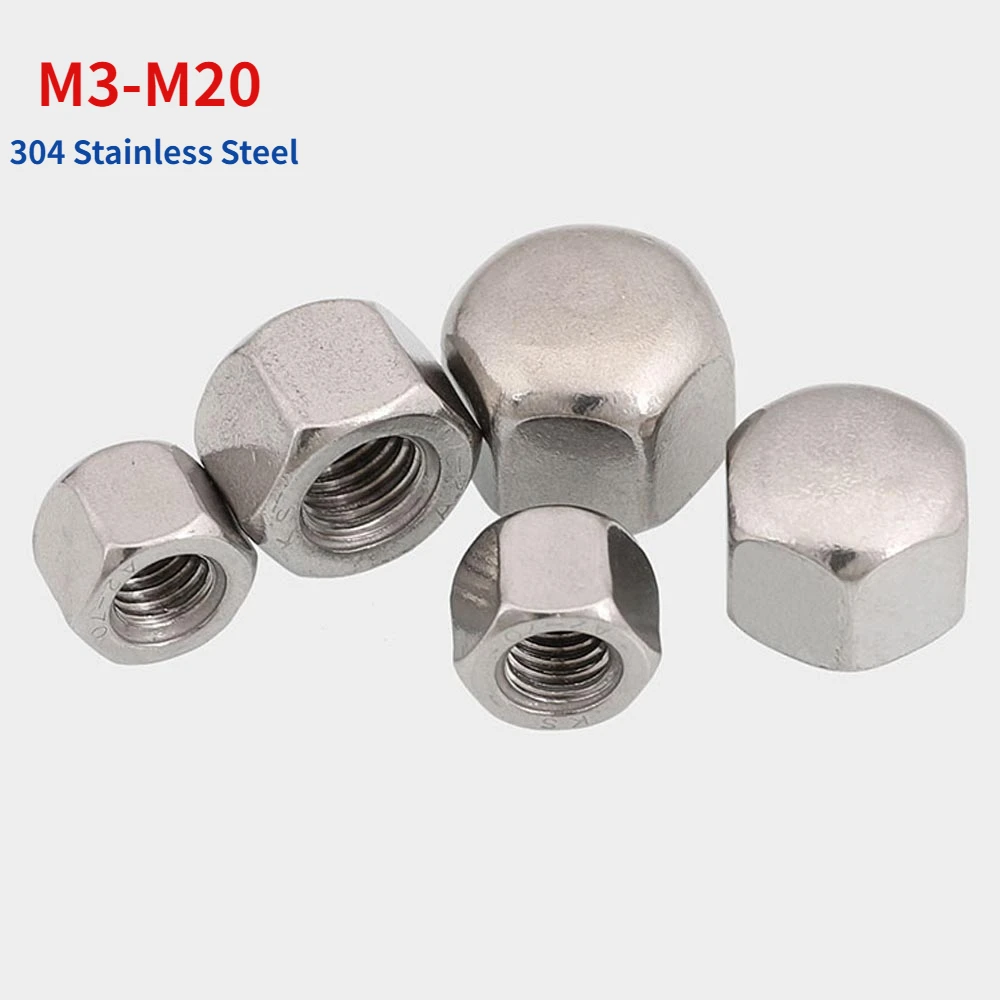 

Шестигранные декоративные крышки из нержавеющей стали M3-M20