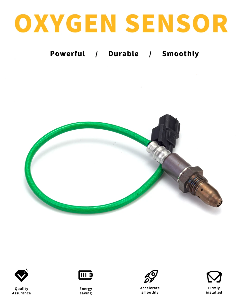 

The oxygen sensor is suitable for Honda [09 Fit, Fengfan, GE8 1.3, 1.5 front] Air-fuel ratio OE: 36531-RB0-003