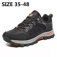 xiaomi men outdoor trekking hiking shoes woman mountain sneakers treking tracking climbing camping shoes size 35 48
