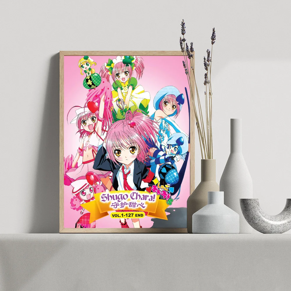 Shugo Chara Japan Anime DIY Sticky Poster Waterproof Paper Sticker Coffee House Bar Home Decor