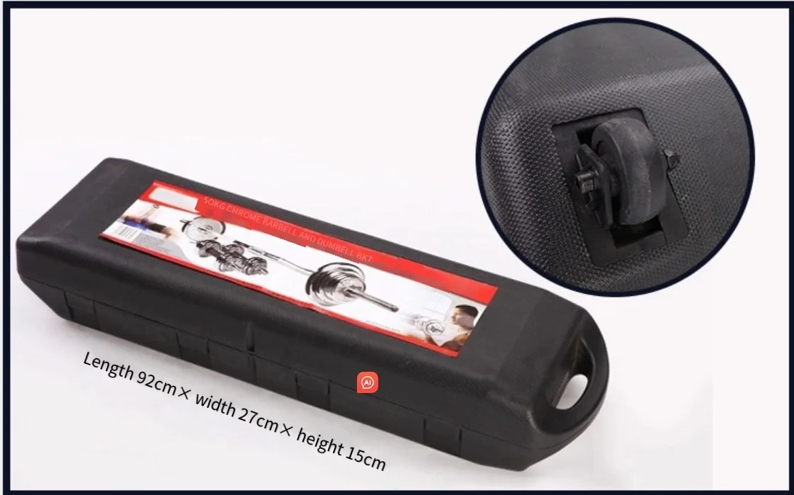 Высококачественный портативный набор штанг для гантелей гальванических