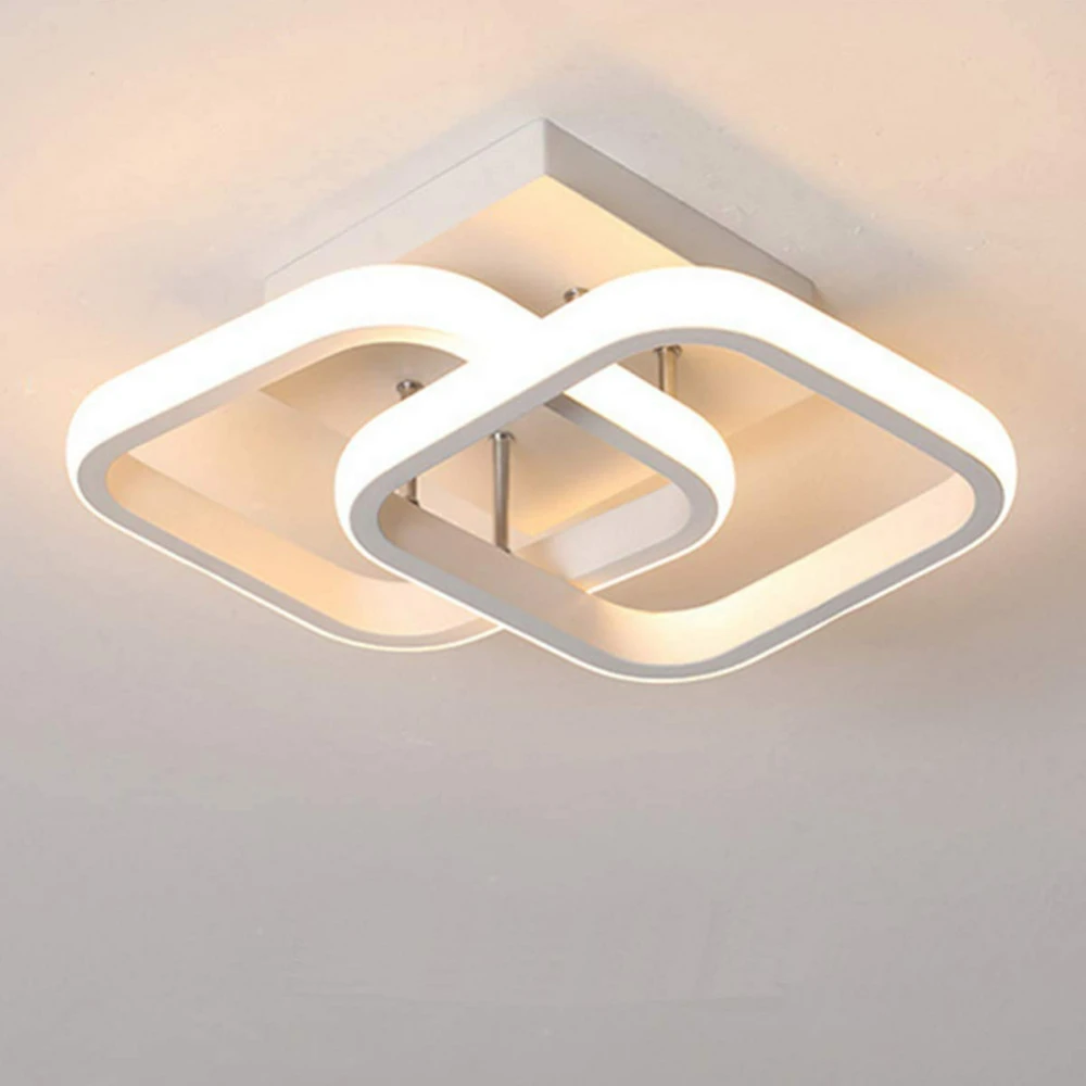 

Modern Minimalist Square LED Ceiling Light Corridor Ceiling Lamp for Home Living Room Bedroom Aisle Hallway Balcony Stair Light