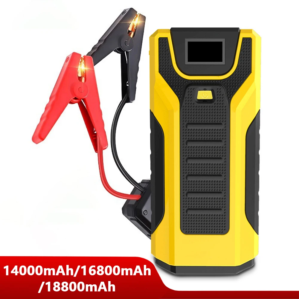 1000A Car Jump Starter Power Bank 12000mAh Portable Battery Station For 3.5L/6L Car Emergency Booster Starting Device