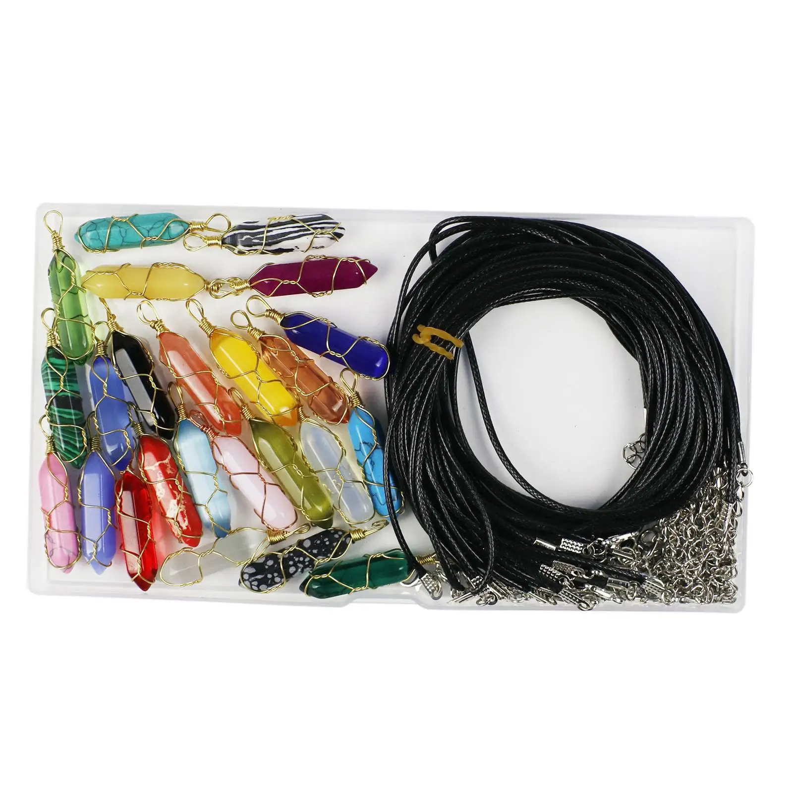 

Подвеска с шестигранными кристаллами, 24 шт.