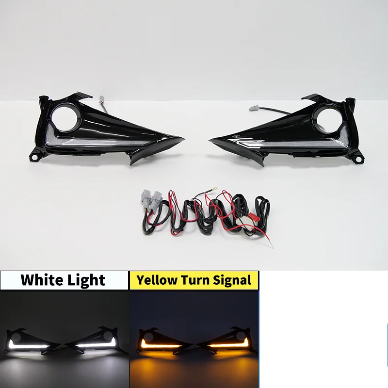 

Подходит для Toyota Corolla GR Sport 2019-2023: передний противотуманный фонарь, дневной ходовой огонь, фонарь переднего бампера, указатель поворота, аксессуар.