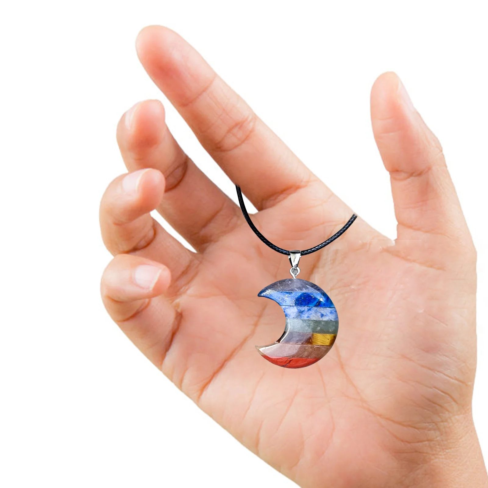 

Ожерелье из настоящего хрусталя s, религиозное ожерелье из настоящего хрусталя, лечебные камни, ювелирные изделия ожерелье чакры, ожерелье ...