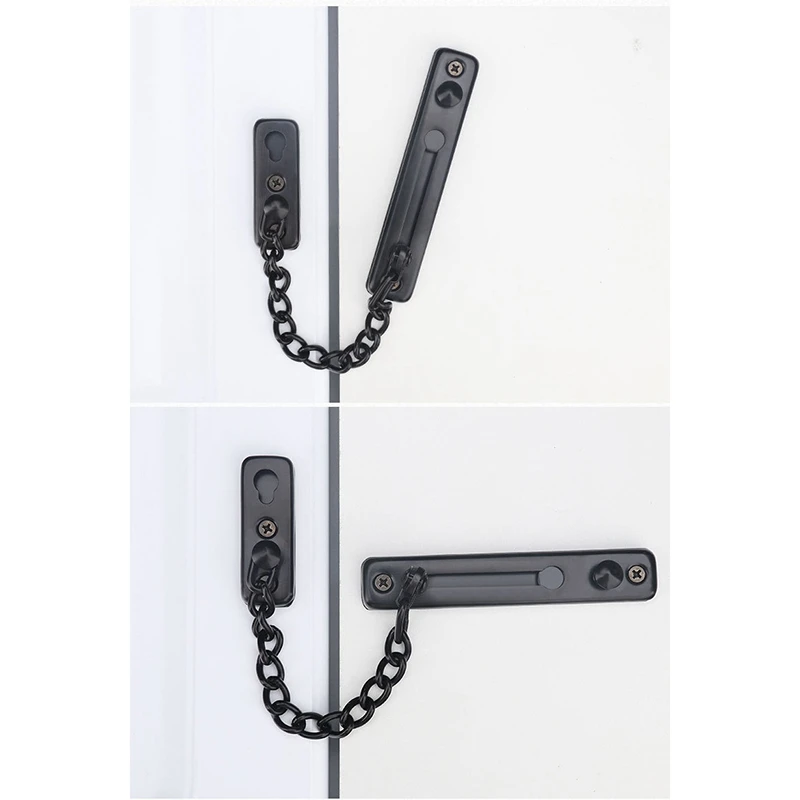 Противоугонный дырокол установка дверной цепи домашняя дверная защелка замок