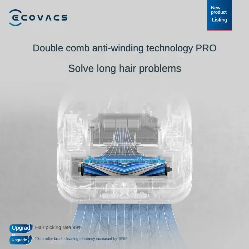 Робот-пылесос Ecovacs Deebot X5 PRO 12800 па идентификация сточных вод 158 ℉ Швабра для