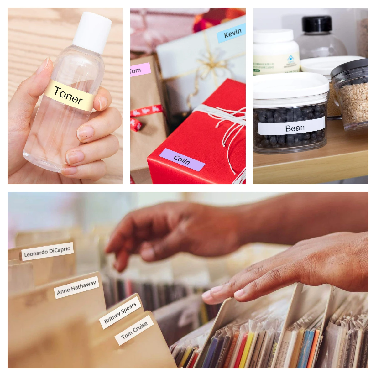 Labelife 5PCS TZe231 Label Tape Mix Color Compatible for Maker Laminated 12mm labeler 231 241 251 631 641 3/5/6pcs - купить по