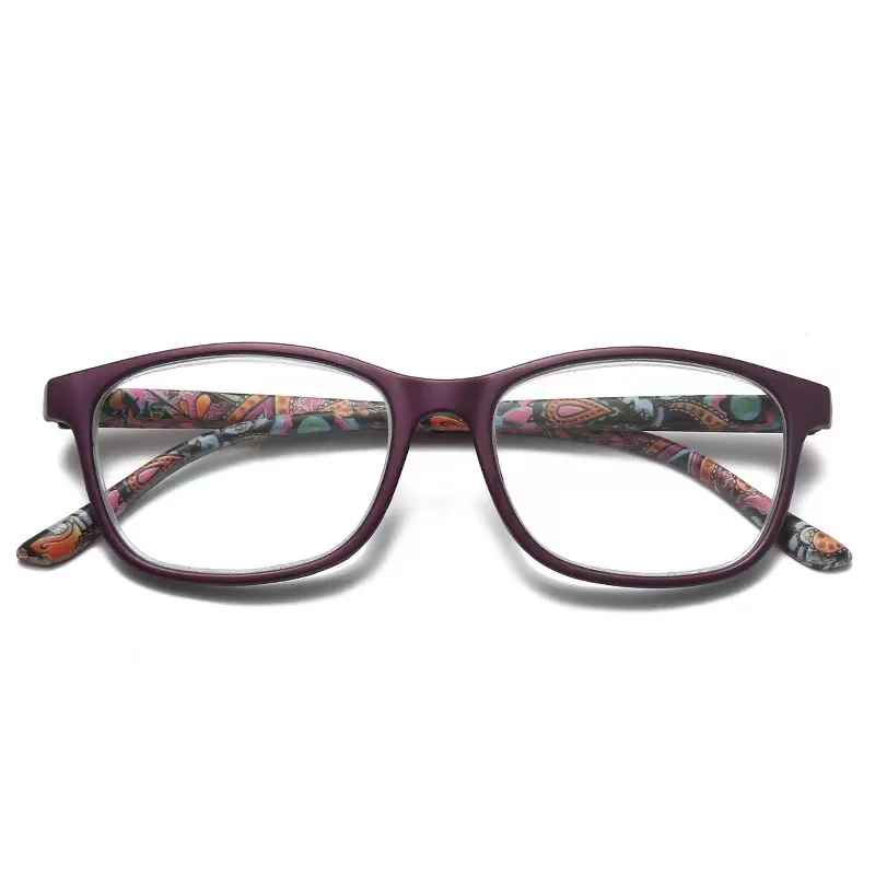 Женские очки для чтения с цветочным принтом