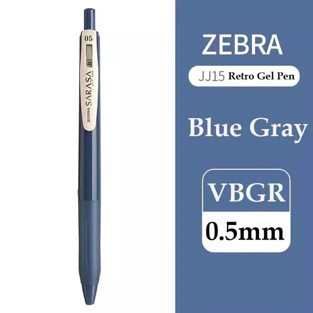 

Цветная Гелевая Ручка ZEBRA JJ15 SARASA, 0,5 Мм, Двухцветная, 10 Цветов, Милые Школьные Принадлежности, Японская Канцелярия