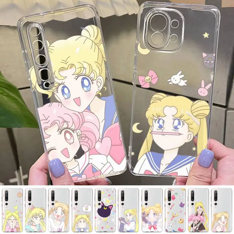 

BANDAI Sailor Moon Phone Case for Samsung S20 ULTRA S30 for Redmi 8 for Xiaomi Note10 for Huawei Y6 Y5 cover