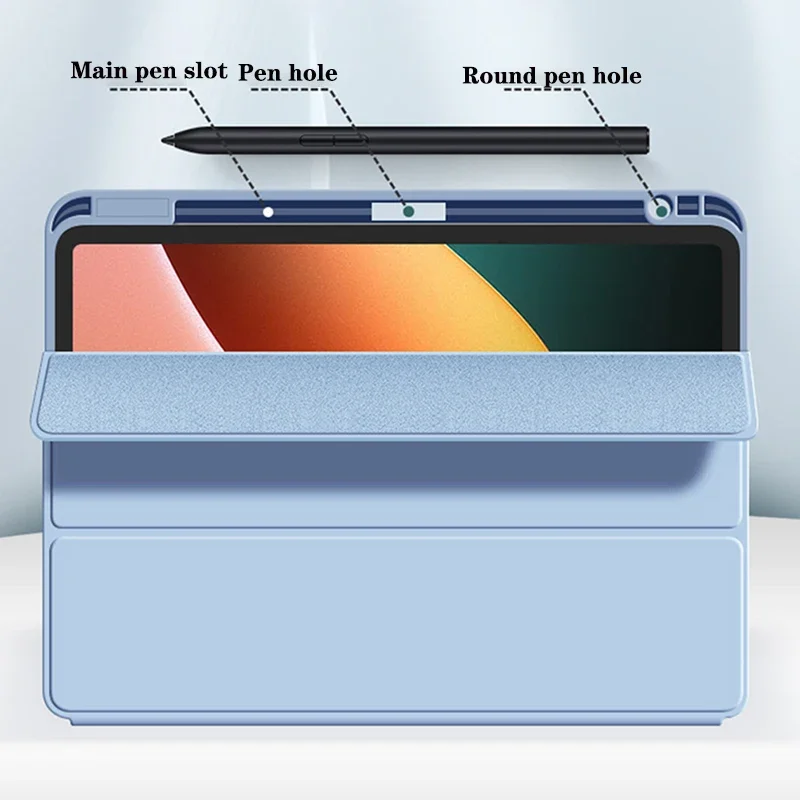 Чехол для нового Huawei Matepad 11 2023 2021 Anto Weke Sleep Stand Cover SE 10 4 с держателем карандашей