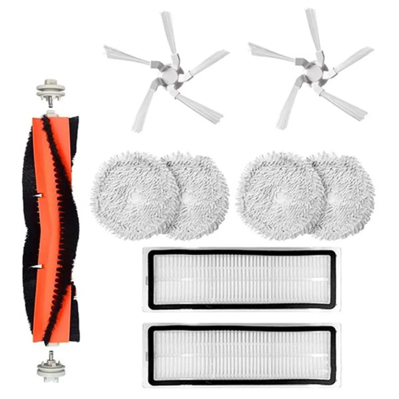 

Mop Filter Parts for Xiaomi Dreame W10 Vacuum Cleaner Main Side Brush Washable HEPA Filter Mop Cloth Cleaning Replacement Kit