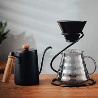 home coffee pot hand brewing pots set fliter cup specialized coffee pots french press pot jarra cafetera cristal kitchen tools