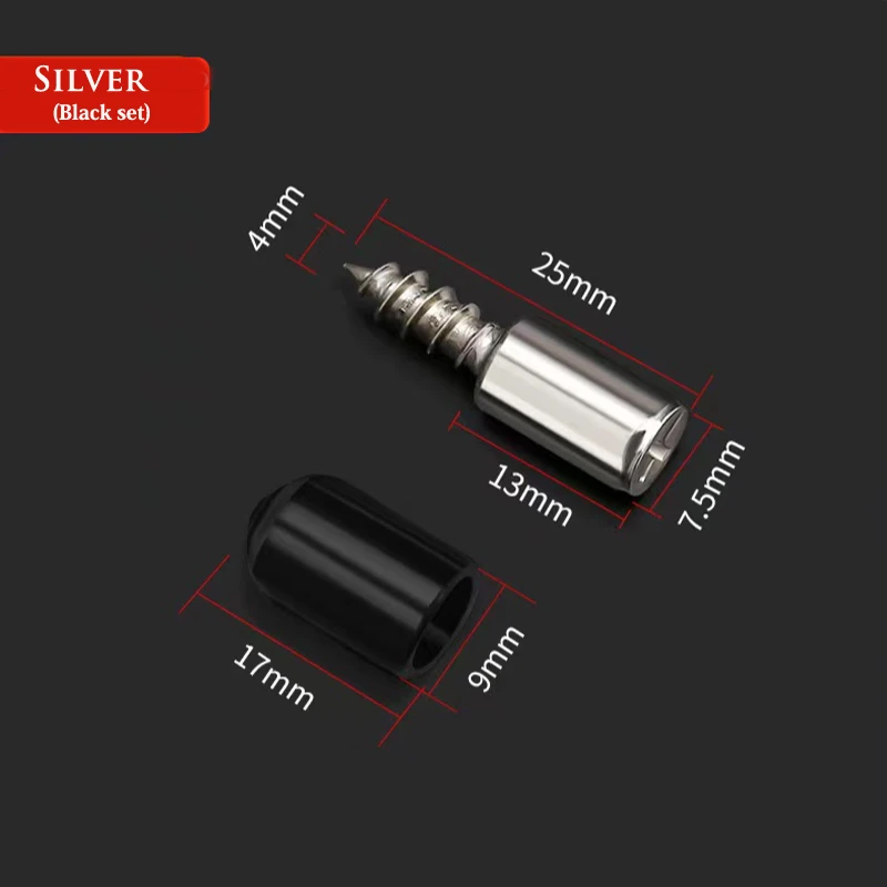 

8/20 комплектов крестообразных саморезов с резиновой втулкой, опора для ламината, домашний шкаф, стеклянный жесткий нескользящий гвоздь для перегородки