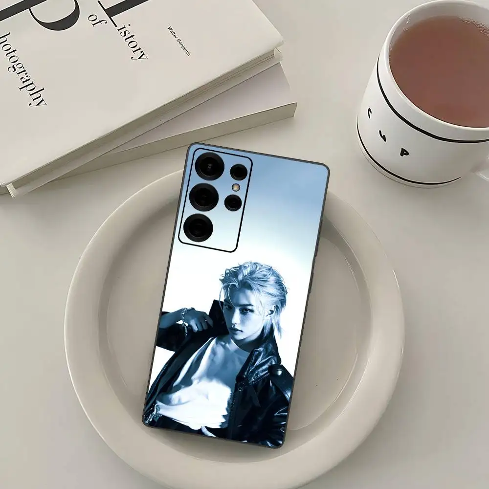 Фото Чехол для телефона Singer F-Felix L-Lee для Samsung S 24 Fe 25 Ultra Plus 20 Lite 21 30 22 23 24 22 Ultra 5G Fundas №4