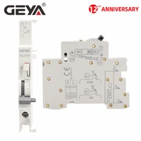 geya gym9 1a 63a mcb auxiliary contact alarm auxiliary contact for c65n mcb circuit breaker of auxiliary sd alarm accessory