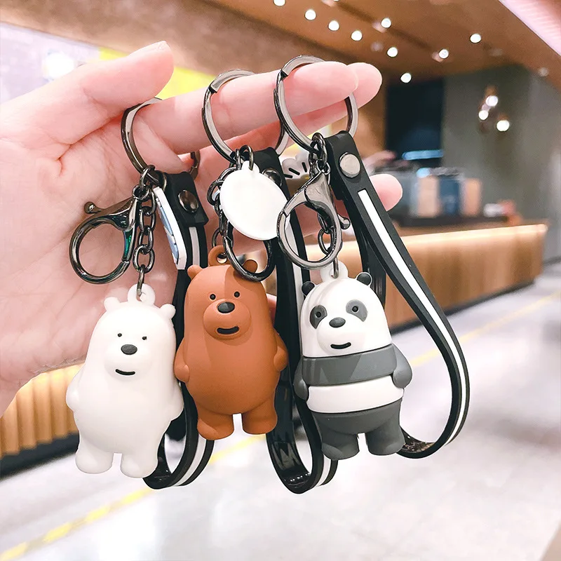 Брелок для ключей Kawaii в виде медведя