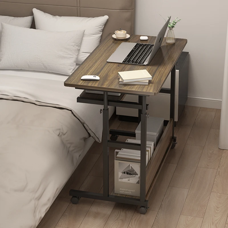 

Регулируемый стол для спальни, роскошный компьютерный игровой стол, передвижной рабочий стол, офисная мебель TY100YH