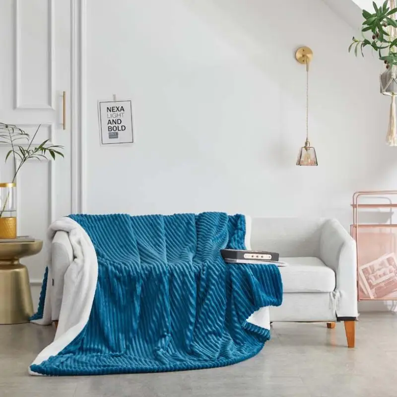 Открытый Теплый гобелен покрывало Одеяло Для пледа на диван домашнее одеяло | Дом