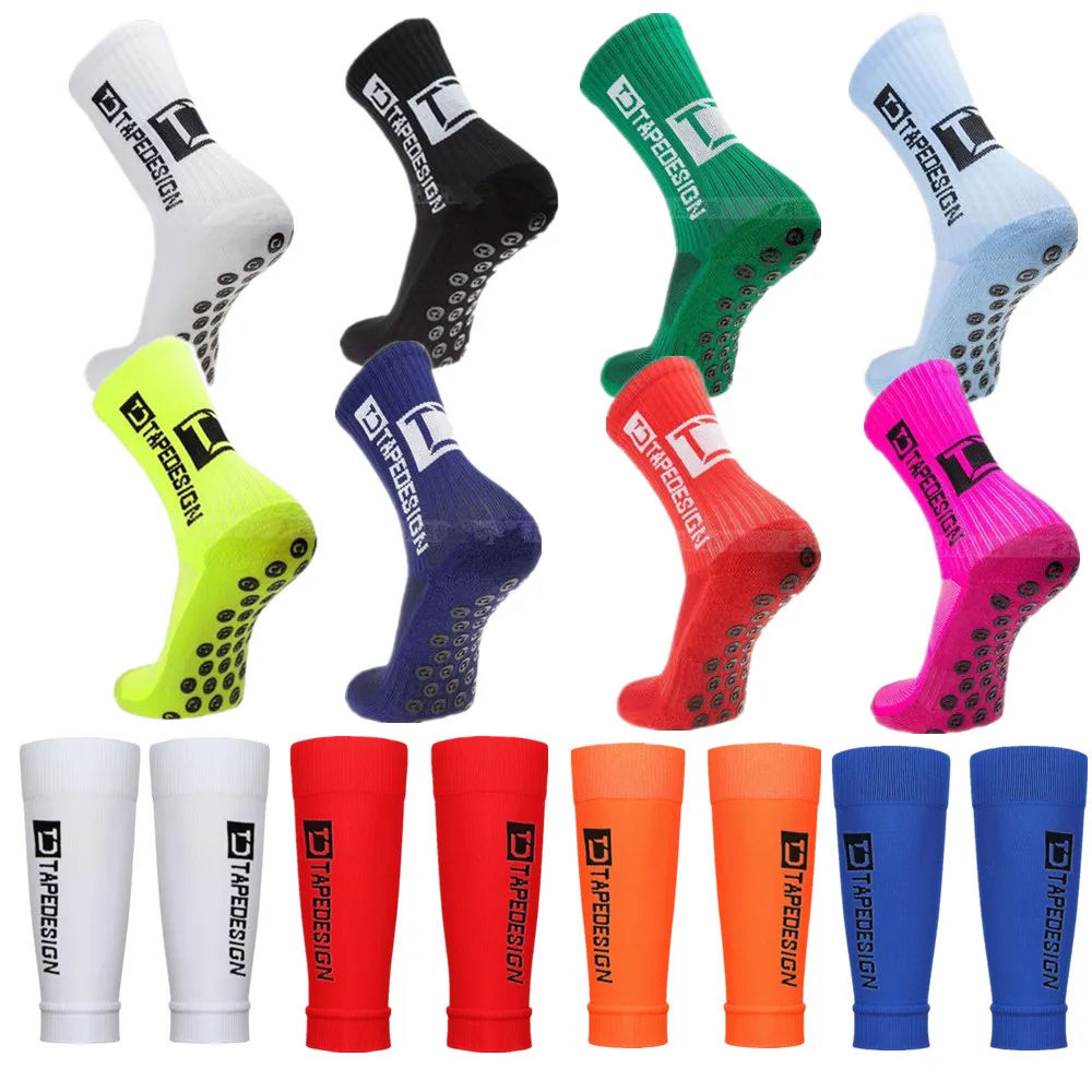 Football socks,men's mid length socks,black large suction cup,glue resistant,thickened towel bottom,basketball socks
