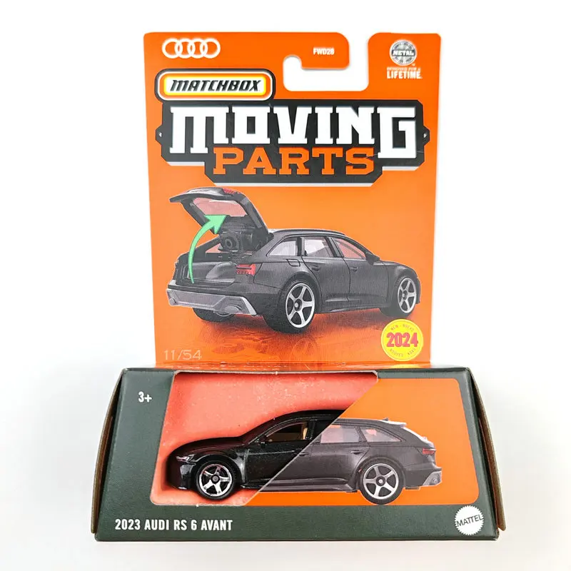 Фото Коллекционная модель автомобиля Matchbox с подвижными деталями, 2024 FWD28, с открывающимися дверями, Nissan, Ford, Porsche, Tesla, BMW, для мальчиков №4