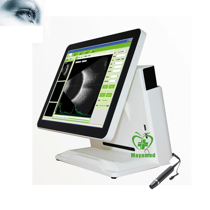 

MY-V038A Medical Eye A Scan Ophthalmic Ultrasound B Scanner Biometer Pachymeter