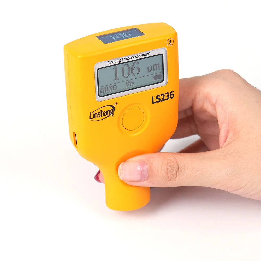 LS236 двойной экран трехцветное устройство для тестирования покрытия автомобиля