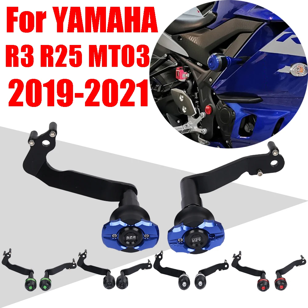 

For YAMAHA YZF R3 R25 MT03 MT-03 2019 - 2022 Motorcycle Engine Frame Guard Slider Crash Pad Protector Fairing Falling Protection