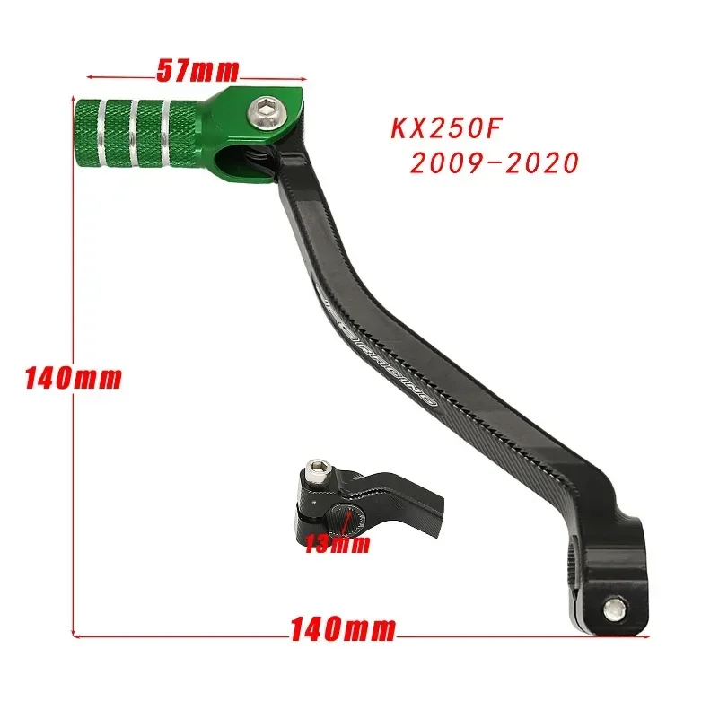 

Motorcycle Aluminum CNC Gear Shifter Shift Pedal Lever For KAWASAKI KLX250 KLX 250 D-TRACKER 2001-2018 2019 2020 Dirt Bik