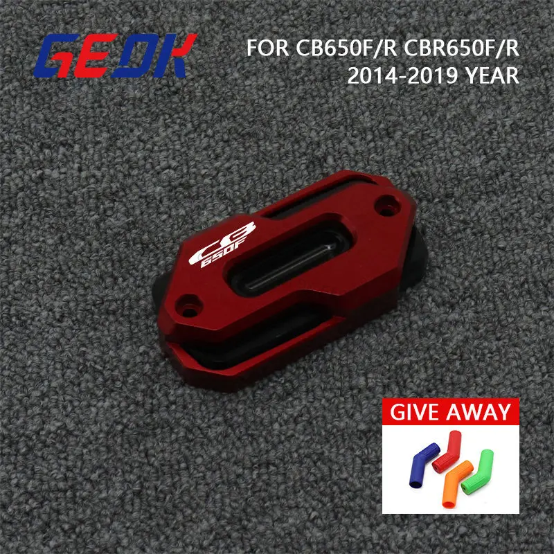 

For Honda CB650F/R CBR650F/R 2014 2015 2016 2017 2018 2019 Motorcycle Accessories Brake Fluid Tank Cap Reservoir Pump Cover