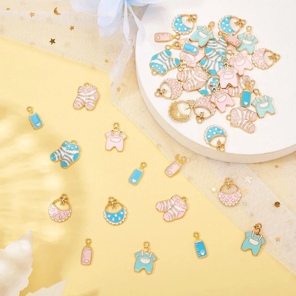 1 комплект детские эмалированные подвески из сплава детская одежда нагрудник