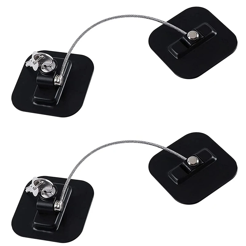 

Refrigerator Cabinet Locks, Fridge Lock With Keys Child Safety Locks For Appliances Kitchen Cabinets Fridge Door