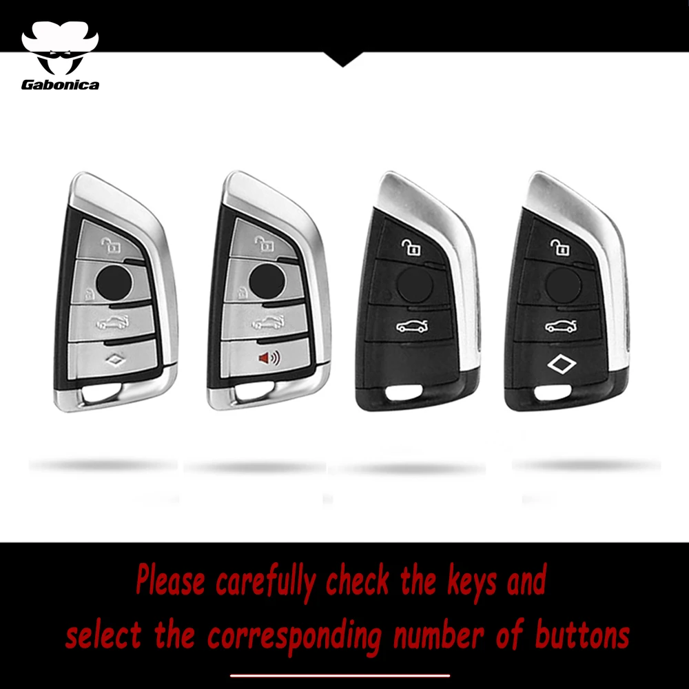 Чехол для автомобильного ключа из углеродного волокна BMW G30 G20 X1 X2 X3 X4 X5 X6 520 525 320i G11