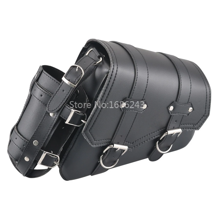 Мотоциклетная сумка кожаные сумки боковой пакет прочный водонепроницаемый для