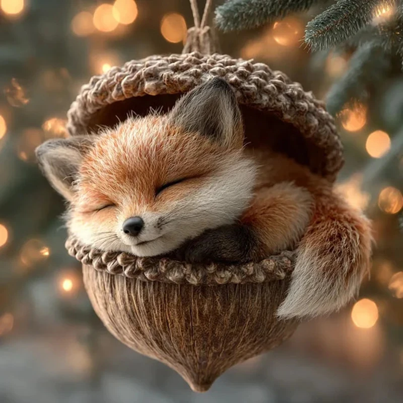 

Акриловые фигурки лесных животных