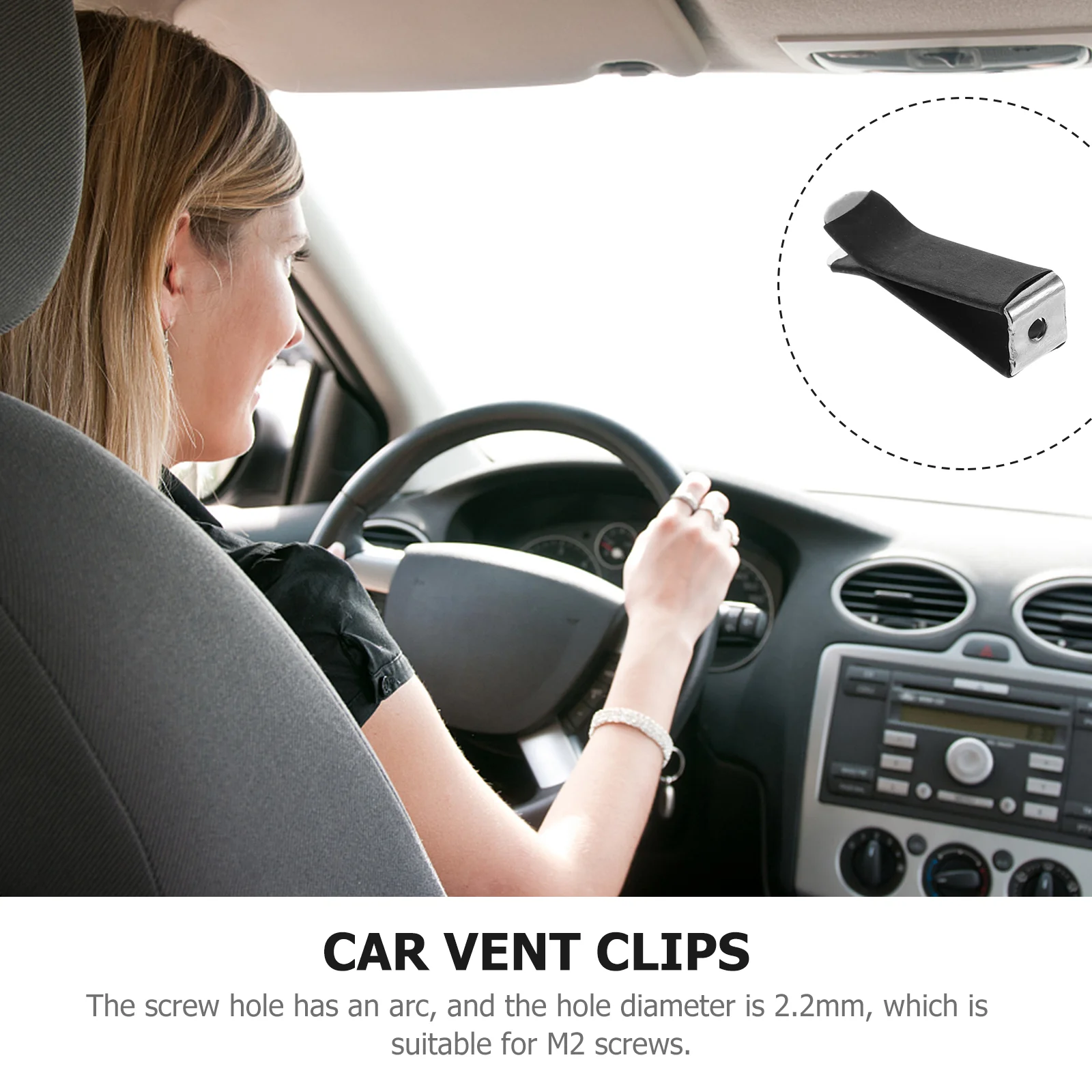 Автомобильная розетка с отверстием для кондиционера парфюмерная палочка черный