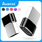 Переходник USBType C OTG, штекер USB USB-C на гнездо Micro USB, преобразователь для Macbook, Huawei, Samsung S20, разъем USBC OTG