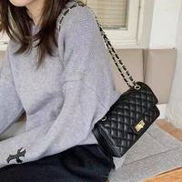 2022 new womens bag caviar print rhomb fashion luxury bag womens handbag metal chain clamshell shoulder bag or crossbody bag