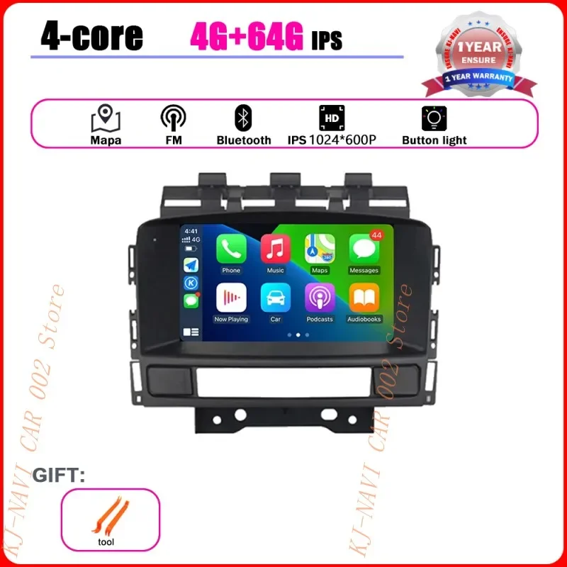 

Android 14 для Opel Astra J 2011-2014 Buick Excelle GT XT Радио Carplay Автомобильный мультимедийный плеер Автоматическая навигация WIFI GPS BT 4G
