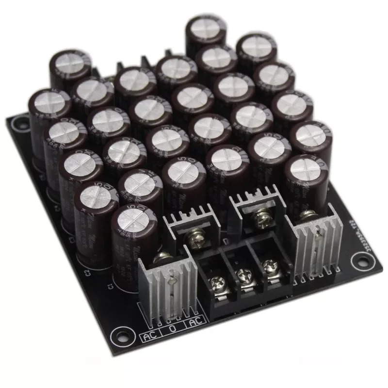 

2022NEW capacitor array Rectifier filter board High frequency low impedance filter capacitor board Low ESR 10000uF/50V 6580uF/50