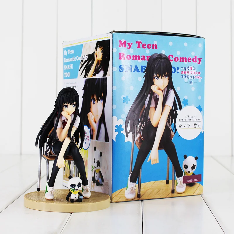 

Yukino Yukinoshita Yukipedia Nekopedia My Teen Romantic Comedy snafu PVC Figure Toy with box