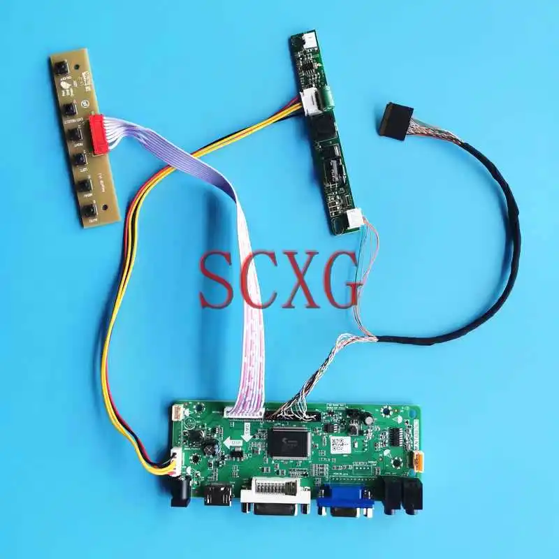 

Плата контроллера для B154PW04 N154C6 M.NT68676, 1440*900, совместимая с HDMI, Комплект «сделай сам» 15,4, VGA, DVI, LVDS, 40-Pin