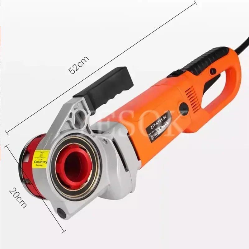 Портативный ручной резьбонарезной станок для труб 2300 Вт промышленный с 6