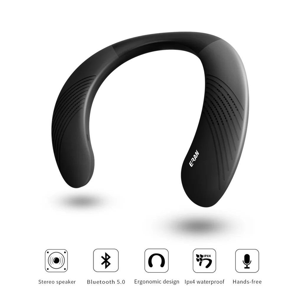 

Новинка 2022, Bluetooth-колонка, шейный объемный звук, Портативная Беспроводная колонка, тяжелые басы, FM-радио, подходит для игр, Xiaomi, Huawei