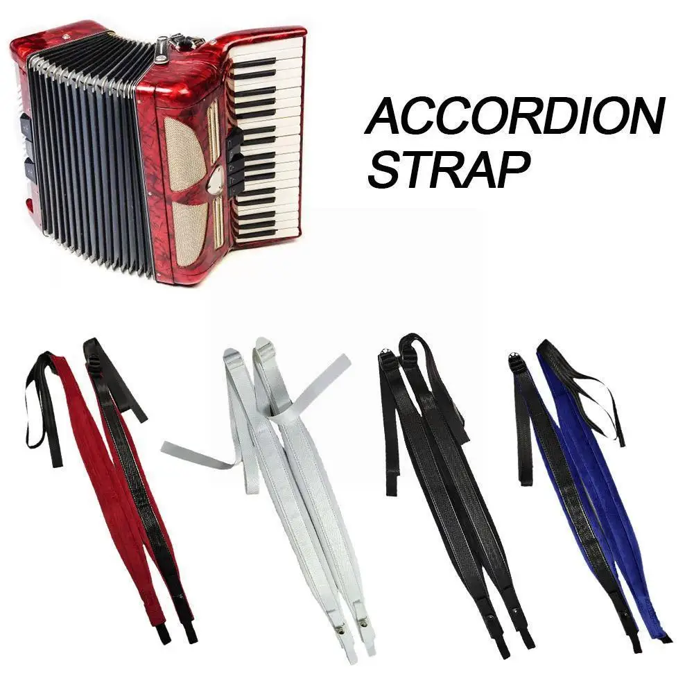 

Accordion Strap Nylon Comfortable Shoulder Strap 8-120 Adjustable Musical Accessories Length Professional Bass Accordion C8h3