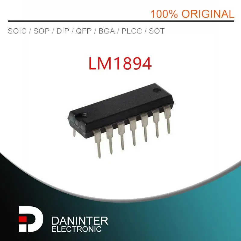 LM1894 LM1894N DIP14 новый импортный оригинальный 10 шт./лот